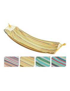 Hamaca Algodón Poliéster 100x200cm Colores Surtidos Bolsa 280cm NULL