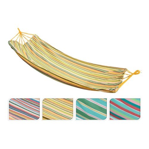Hamaca Algodón Poliéster 100x200cm Colores Surtidos Bolsa 280cm NULL