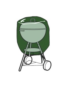 Funda Barbacoa Polietileno 73x60cm Impermeable 100g/m2 Negra ALTADEX