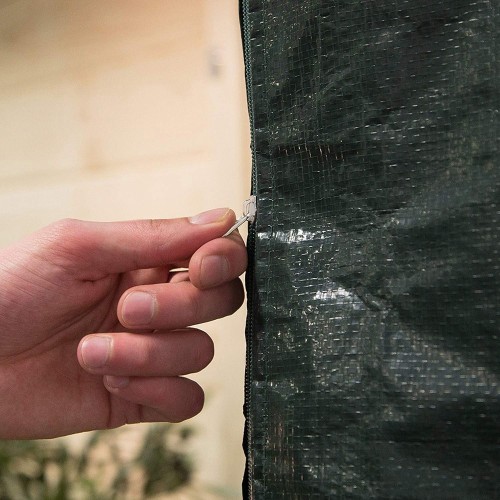 Funda Sombrilla Polietileno 25-70x302cm Impermeable Cremallera Cuerda ALTADEX