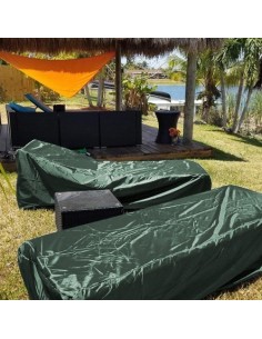 Funda Protectora Poliéster 78x205x40cm 240g/m² Impermeable Rectangular ALTADEX 2