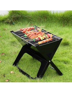 Barbacoa Plegable Acero 45x30x35cm Parrilla 44x28.5cm NULL 2
