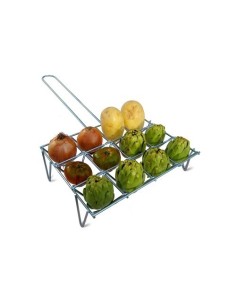 Parrilla Para Verduras Acabado Zincado 34x25.5cm 12 Unidades Gourmet Kitchen