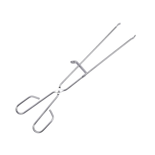Pinzas Acero Inoxidable 45cm Con Tope SAUVIC