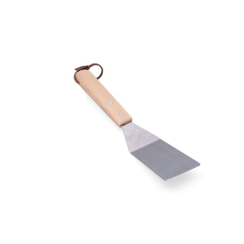 Espátula Hamburguesas Acero Inoxidable 1.5mm Mango Madera 25.5cm GOURMET KITCHEN