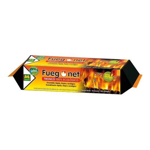 Tronco Ecológico Encendido Rápido 20x7.5x7.5cm Fuegonet MASSÓ