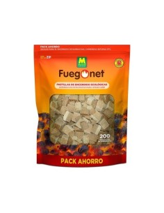 Pastillas Encendido Ecológicas Madera Vegetal 8min 200 Unidades MASSÓ