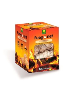 Encendedor Chimenea Lana De Madera Vegetal 32 Unidades MASSÓ