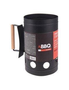 Arrancador Barbacoa Zinc 27cm Color Negro BBQ COLLECTION