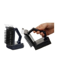 Cepillo Limpieza Acero Inoxidable Con Mango 6x12.5x8cm BBQ COLLECTION