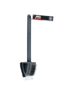 Cepillo Barbacoa Acero Inoxidable 3En1 37cm Negro BBQ COLLECTION