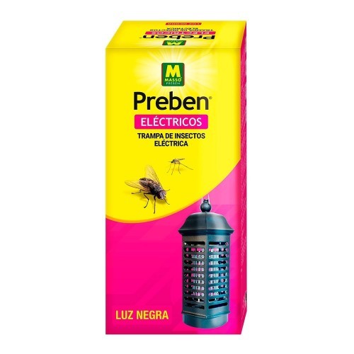 Trampa Eléctrica Para Insectos Plástico 10.5x22cm 4W UV Massó