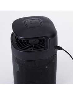 Atrapa Mosquitos Eléctrico 20m2 230V 25W 6LED USB Negro 12x12x22cm JATA HOGAR 2