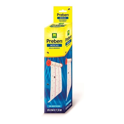 Rollo Atrapa Moscas Sin Insecticida Uso Ganadero Preben MASSÓ