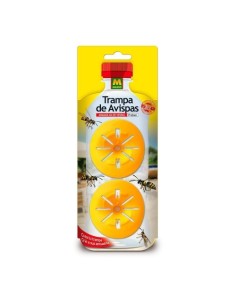 Trampa Avispas Plástico 2 Unidades Uso Exterior MASSÓ
