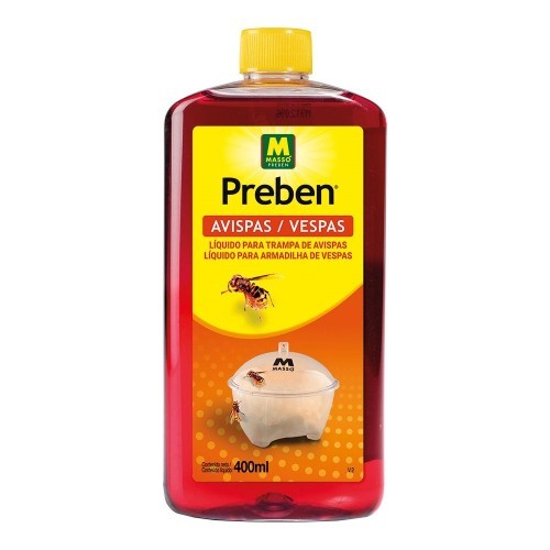 Atrayente Insectos Líquido 400ml Uso Exterior Preben Massó
