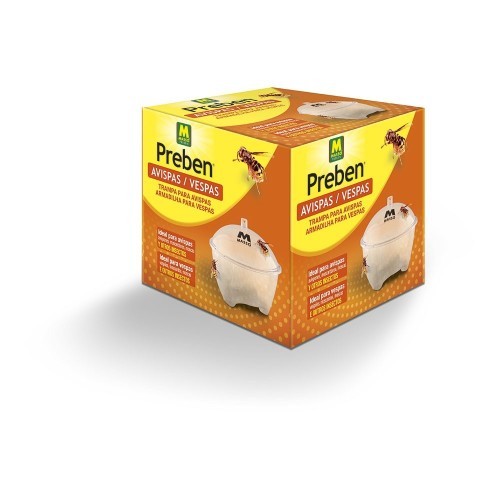 Trampa Para Avispas Plástico 17.5x15.5cm Colgable Preben Massó