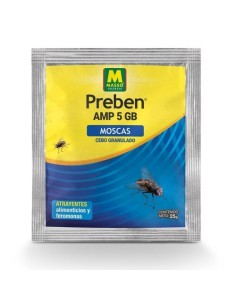 Cebo Granulado Insecticida Atrayente 25g Uso Interior Exterior Massó