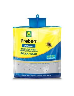 Trampa Para Moscas Plástico Un Solo Uso Atrayente20g Grande MASSÓ