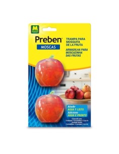 Trampa Mosca Fruta Embudo Atrayente Contiene 2 Trampas 2 Recambios MASSÓ