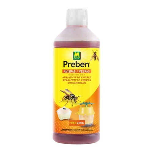 Atrayente Concentrado 500ml Para Avispas Avispones Moscas Exterior Interior MASSÓ