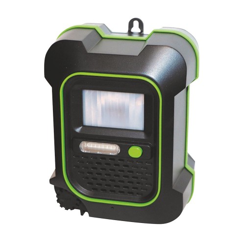 Ahuyentador Ultrasónico Exterior 200m2 Flash 4Pilas o 220V WEITECH