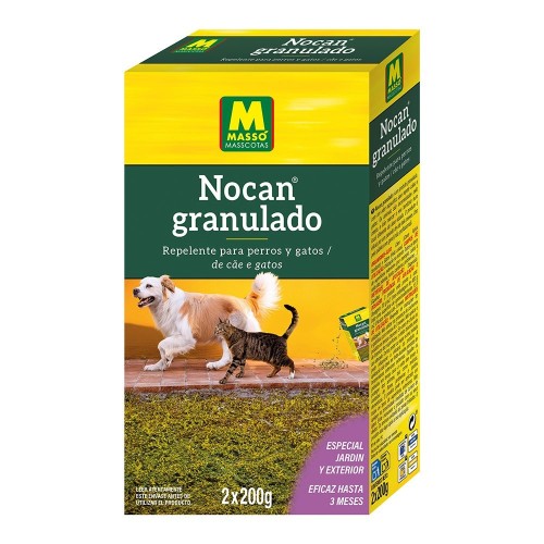 Repelente Granulado Exterior 400g Mascotas Perros Gatos MASSÓ