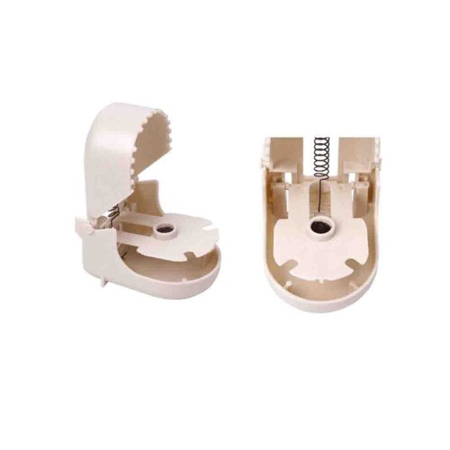 Trampa Para Ratones Plástico PVC 5x9.5x4cm 2 Unidades SAUVIC