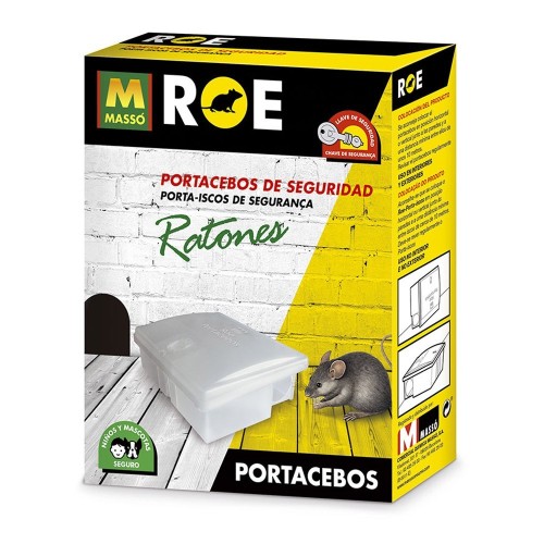 Portacebos Ratones Plástico Alta Durabilidad Laberinto Resistente Massó