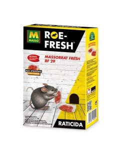 Raticida Cebo En Pasta 150g Uso Interior Y Exterior MASSÓ