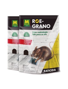 Raticida Cebo Grano 300g Bolsitas Uso Doméstico MASSÓ