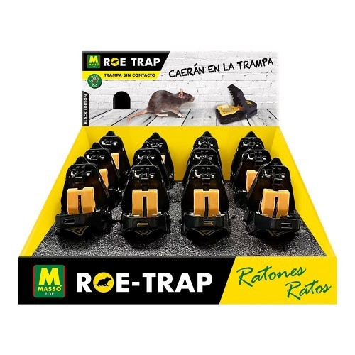 Trampa Mecánica Para Ratones Uso Interior Exterior 27.5x21.5x23cm MASSÓ