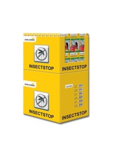 Mosquitera Poliester 130x150cm Gancho Y Bucle Blanca SCHELLENBERG 2