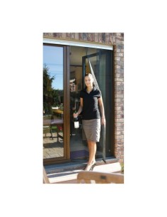 Cortina Mosquitera Telescopica 95x220cm Antracita SCHELLENBERG