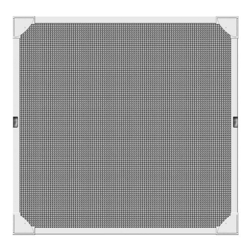 Mosquitera Marco Magnético Aluminio 120x120cm 8mm Blanco SCHELLENBERG Mosquitera Marco Magnético Aluminio 120x120cm 8mm Blanco SCHELLENBERG