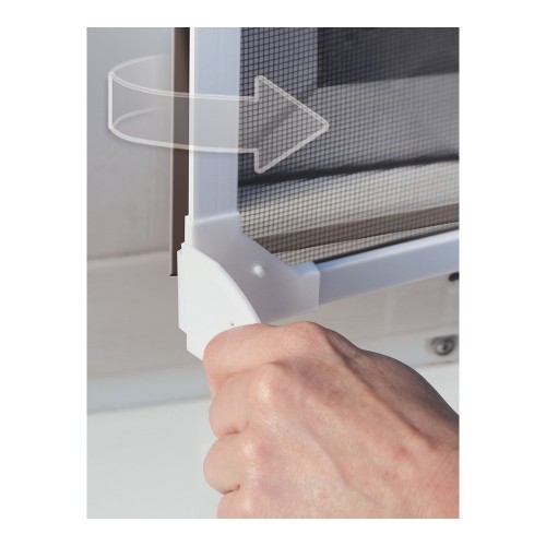 Mosquitera Marco Magnético Aluminio 120x120cm 8mm Blanco SCHELLENBERG