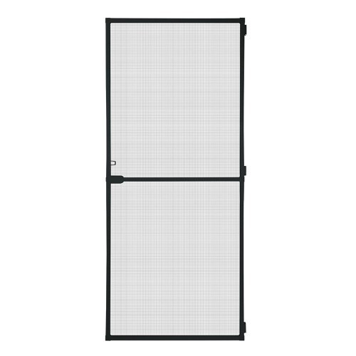 Puerta Mosquitera Aluminio 100x210cm Malla Fibra Vidrio Antracita SCHELLENBERG