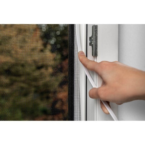 Mosquitera Fibra De Vidrio 100x120cm Antracita Perfiles PVC SCHELLENBERG Mosquitera Fibra De Vidrio 100x120cm Antracita Perfiles PVC SCHELLENBERG