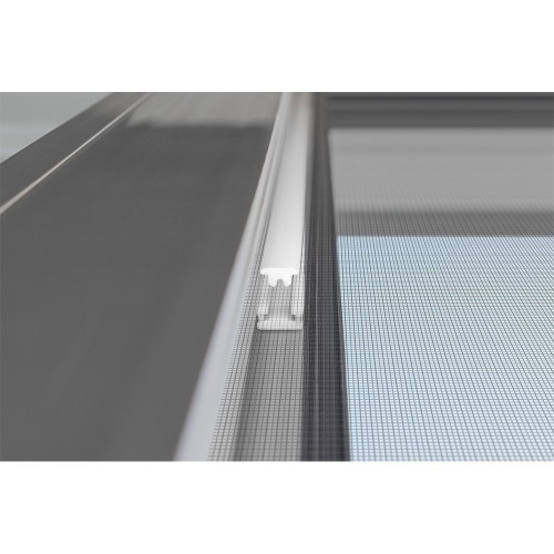 Mosquitera Fibra De Vidrio 100x120cm Antracita Perfiles PVC SCHELLENBERG