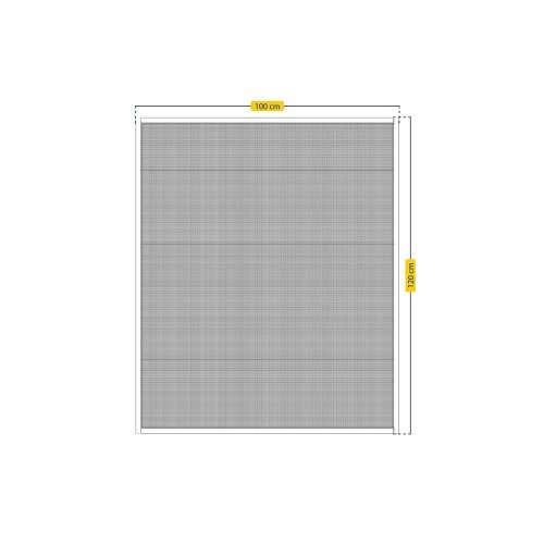 Mosquitera Fibra De Vidrio 100x120cm Antracita Perfiles PVC SCHELLENBERG Mosquitera Fibra De Vidrio 100x120cm Antracita Perfiles PVC SCHELLENBERG