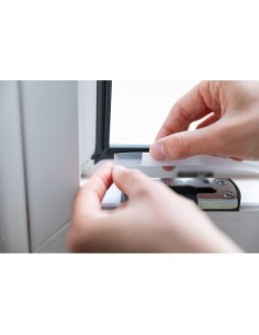 Mosquitera Poliéster 130x150cm Color Antracita Fácil Montaje SCHELLENBERG 2