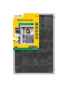 Mosquitera Marco Extensible Aluminio 75x100-193cm Blanco Malla Fibra Vidrio SCHELLENBERG