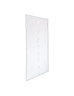 Mosquitera Magnética 120x160cm 2Piezas 60x160cm Blanca Accesorios IRS
