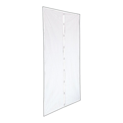 Mosquitera Magnética 140x240cm 2Pzs 70x240cm Blanca Accesorios IRS
