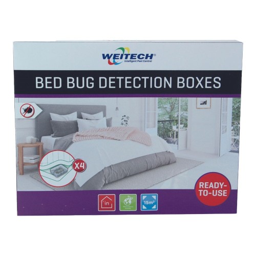 Trampa Para Chinches Plástico 4 Unidades 15m² WEITECH