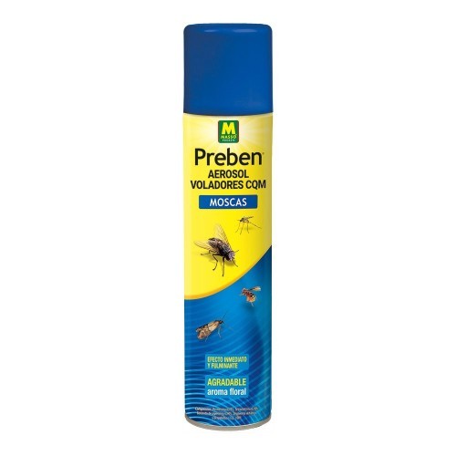 Insecticida Aerosol Piretroide 750ml Aroma Floral Massó