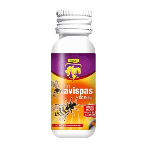 Insecticida Piretroide 25ml Control Avispas Interior FLOWER