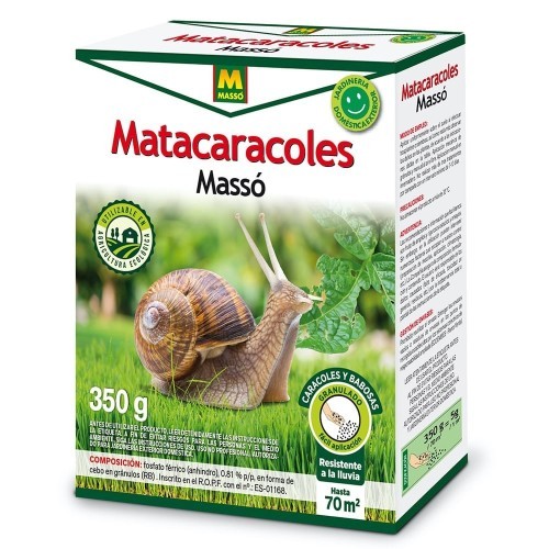 Matacaracoles Granulado Resistente Lluvia 350g MASSÓ