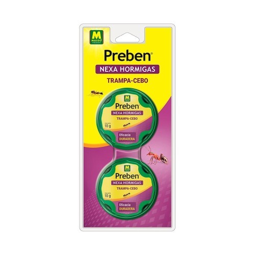 Trampa Cebo Antihormigas 2x10g Uso Doméstico Preben Massó