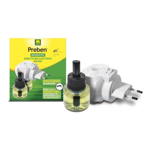 Insecticida Eléctrico Líquido 33ml Recambio 45d Mosquito Tigre MASSÓ